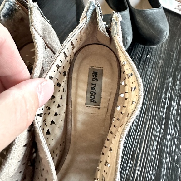 Not Rated open toe ankle booties - Picture 4 of 5